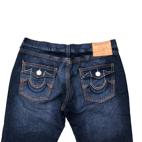 Vintage True Religion Jeans Size 38 BILLY SUPER T Blue - Picture 7 of 7